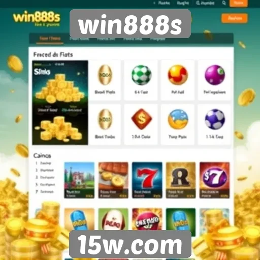 Interface e usabilidade do site win888s